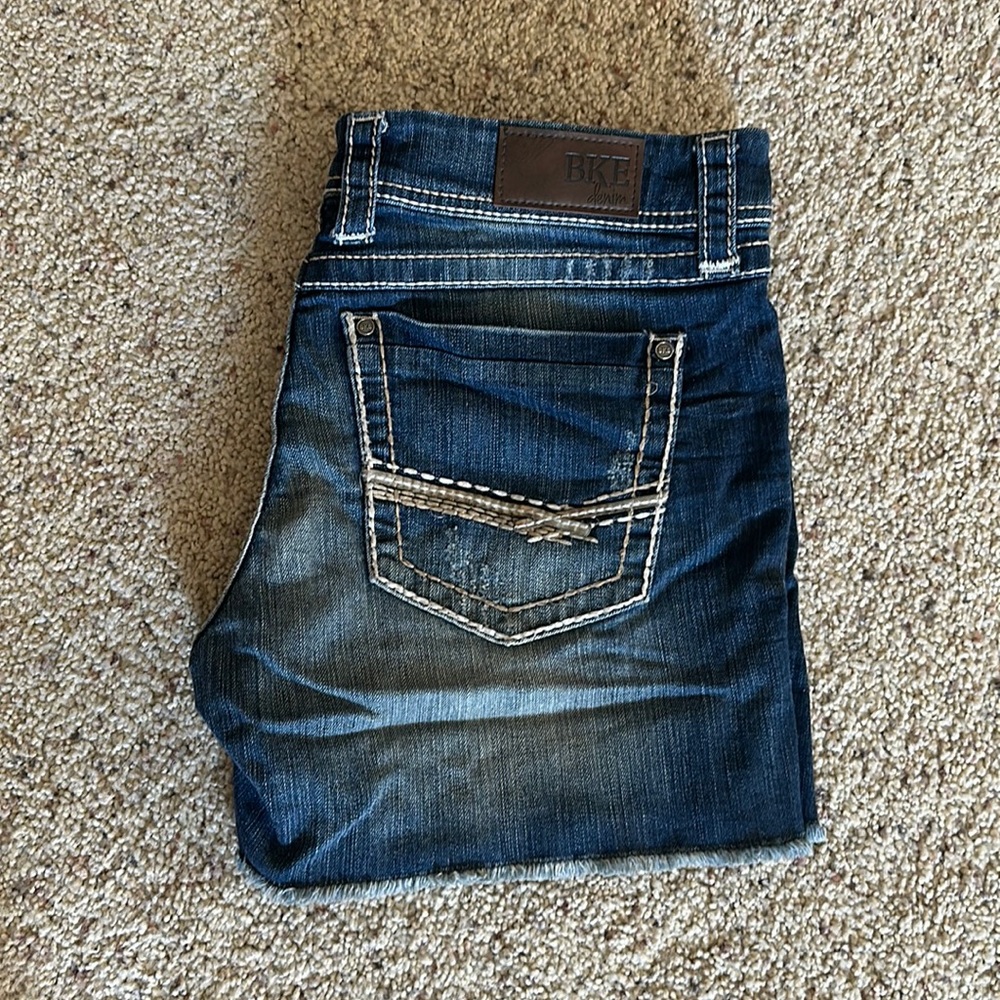 BKE denim shorts